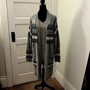 Maurice’s Navajo print cardigan